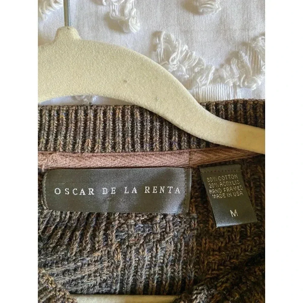 Vintage Oscar de la Renta Sweater Men’s Medium